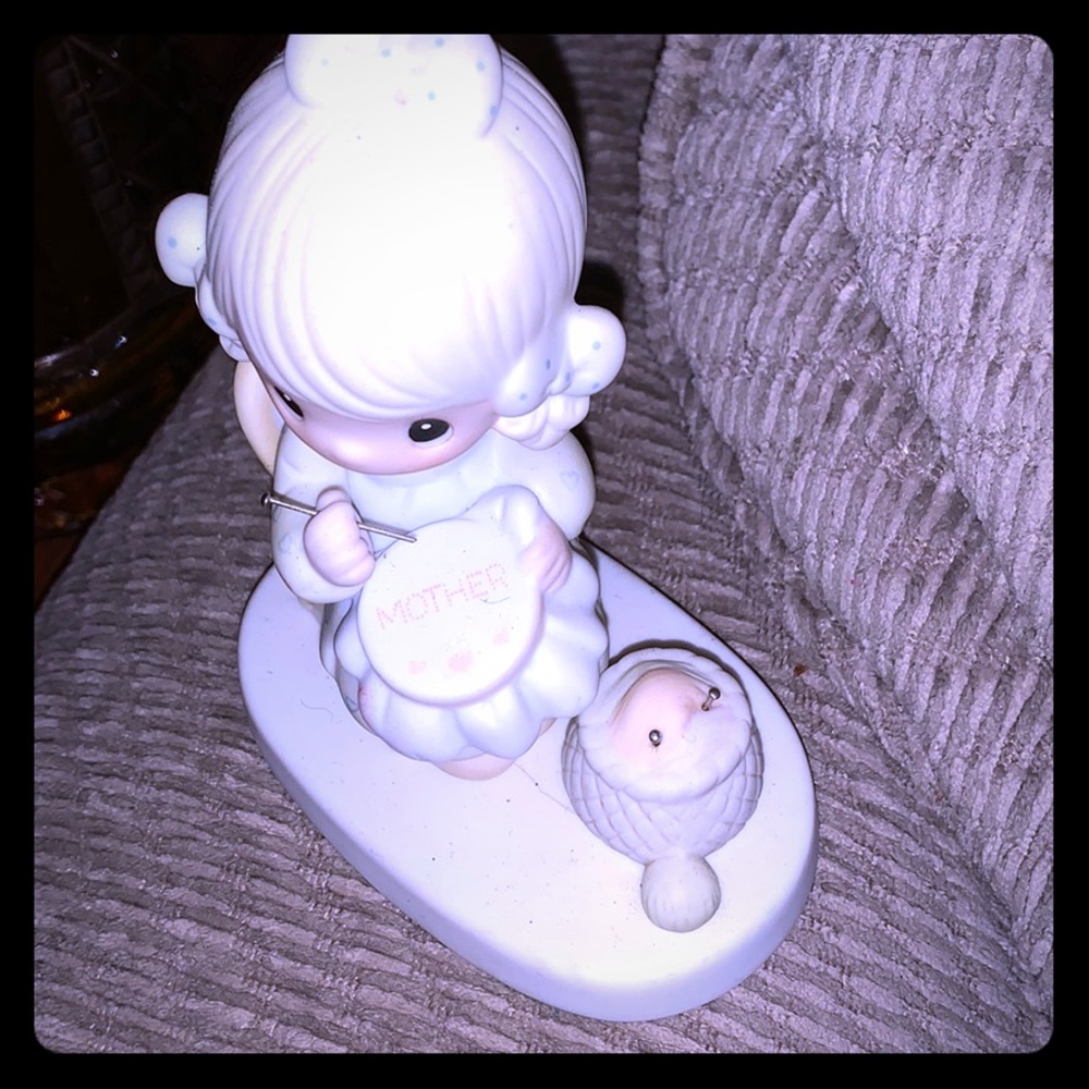 Mother Sew Dear Precious Moments Figurine
